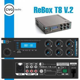 CVGaudio ReBox T8 V.2 - Микшер-усилитель трансляционный